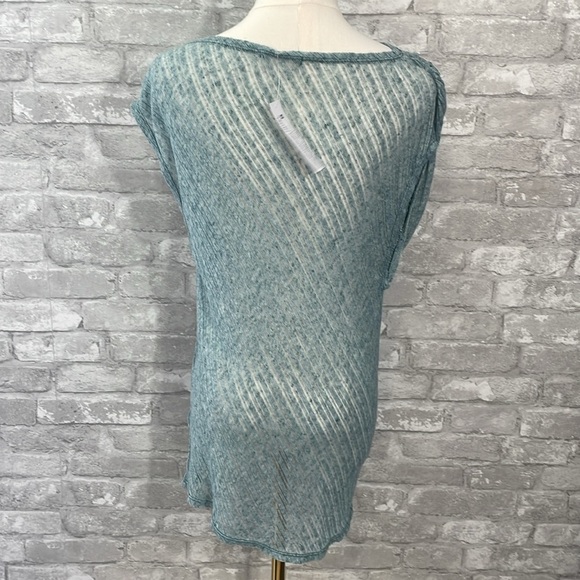 LAmade Teal Textured Women's Top - Picture 3 of 5